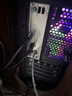 宁美 定制 N系列 台式电脑机箱风扇 主机散热风扇 LED 炫光 12CM 静音 降温 /单拍不发货/搭配主机下单 宁美-无光风扇 实拍图