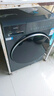 海尔滚筒洗衣机全自动10kg 新品 537超薄平嵌 蓝盾除菌 525大筒径 商场同款 20年防生锈XQG100-L58A1 实拍图