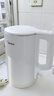 美的（Midea）电热水壶电水壶大容量家用烧水壶泡茶0涂层 食品级304不锈钢自动断电 双层防烫无缝内胆大功率 1.5L 【母婴材质】316L不锈钢 实拍图