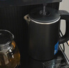 茶吧机烧水壶通用小五环茶吧机水壶适用饮水机玻璃壶单卖配件热水 黑色短嘴不锈钢内胆容量 0.8L 实拍图