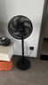 美的（Midea）【超级单品】七叶轻音立式电风扇家用柔风落地扇台式桌面小型风扇大风量节能摇头宿舍电扇 SAF30AB 实拍图