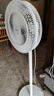 美的（Midea）【品质推荐】七叶轻音柔风电风扇/家用省电落地扇/台式电扇/广角摇头节能宿舍小型风扇 SAE35CA 实拍图