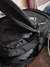 袋鼠双肩包男士背包大容量行李旅游包学生书包女初中商务笔记本电脑包 黑色配红标 实拍图