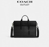 蔻驰（COACH）【京东独享】奥莱男士男包经典标志SULLIVAN文件公文手提包斜挎包 青铜色硬件/炭黑色/黑色 实拍图