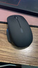 英菲克（INPHIC）M1二代无线蓝牙鼠标可充电办公轻音电量显示便携人体工学三模适用苹果惠普华为笔记本电脑ipad通用 【100%右手选这个+侧翼指托+磨砂】炭素黑 实拍图