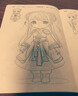 漫画描摹本古风人物 漫画入门手绘描摹本古人古装线稿描绘线描 儿童素描临摹卡通画册 控笔能力基础自学练习册图画纸涂鸦填色本  实拍图