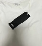森马（Semir）【纯棉抗菌】短袖T恤男夏季简约纯色打底衫百搭t恤白色内搭上衣 漂白【3A抗菌纯棉T】 L 实拍图