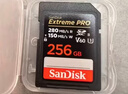 闪迪（SanDisk）256GB SD内存卡 4K V30 U3 C10 相机存储卡 读速230MB/s 写速160MB/s 高速连拍 微单/单反相机 实拍图