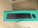 罗技（Logitech）MK120 键鼠套装 有线键鼠套装 办公键鼠套装 电脑键盘 USB即插即用 全尺寸 黑色 实拍图