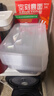 妙洁一次性饭盒方形带盖860ml*50只食品级野餐具可微波加热打包汤碗筷 实拍图