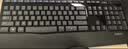 罗技（Logitech）MK345无线办公键鼠套装 宽大掌托 舒适键入体验 全尺寸 带无线2.4G接收器 黑色 实拍图