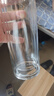 【京东物流配送】高硼硅双层玻璃杯大容量泡茶杯水杯子茶水分离杯 【双层加厚】茶杯350ml1只 实拍图