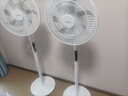 美的（Midea）【闪拆系列】一键闪电拆装直流变频家用语音电风扇一级能效轻音落地扇大风力卧室立式电扇SDJ30BC 实拍图