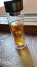 【京东物流配送】高硼硅双层玻璃杯大容量泡茶杯水杯子茶水分离杯 【双层加厚】茶杯350ml1只 实拍图
