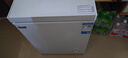 荣事达（Royalstar）小冰柜家用小型冷冻保鲜迷你冷藏商用卧式冷柜单用储母乳柜节能省电 【节能省电 全国联保】单温 106L 实拍图