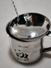 欧乐多（Olodo）抗菌316不锈钢茶杯茶水分离水杯大容量泡茶缸带盖办公室老式口杯 316抗菌杯【450ML】升级5A镜面 实拍图