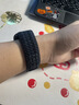 适用苹果手表表带耐克applewatch10 11 9 8尼龙nike回环Ultra表带 【NK黑配蓝色】表带 【46mm】适用Apple Watch10代/11 实拍图