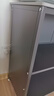 四季沐歌厨房置物架橱柜餐边收纳柜碗柜微波炉烤箱落地置物储物柜用具大全 加厚岩板【灰3层100*40*80】 实拍图