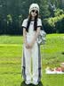 兜兜王国女童套装夏装2026新款儿童夏季短袖运动衣服女大童巨好看韩系穿搭 白色 【短袖+休闲裤】两件套 150 实拍图