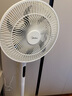 美的（Midea）【闪拆系列】一键闪电拆装直流变频家用语音电风扇一级能效轻音落地扇大风力卧室立式电扇SDJ30BC 实拍图