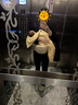 丸丫云感腰凳婴儿抱式宝宝背带多功能四季通用抱娃神器老花香槟金色 实拍图