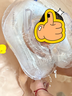 iuu婴儿游泳桶免安装 儿童洗澡桶 可折叠泡澡桶 家用新生儿游泳浴桶 【超大号-直径70cm】游泳桶+游泳圈 材质：母婴级面料，七层加厚保温 实拍图