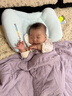 婧麒（JOYNCLEON）婴儿枕头分区宝宝枕护颈神器6个月以上儿童枕头1-3岁 蓝jzt198355 实拍图