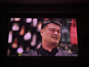 胖巨人投影仪幕布BP手拉自锁幕100英寸16:9免打孔壁挂幕布家用办公户外便携式投影屏幕简易安装投影布 实拍图