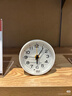 MUJI 指针式闹钟 小夜灯 家用 LAA9CC3S 白色 实拍图