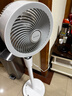 艾美特（AIRMATE）【天鹅MAX】空气循环扇直流变频家用大风力电风扇卧室轻音一级能效负离子净化语音落地扇 SRDI151 实拍图