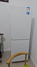 美的（Midea）181L两门冰箱白色两门小户型客厅家用电冰箱租房宿舍低音节能低噪可冷藏冷冻不占地MR-190E 实拍图