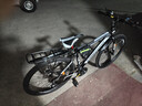 金武端自行车成人山地车公路赛车单车骑行变速超轻越野中学生初中青少年 顶配版-辐条轮-黑白色 26寸21速 实拍图