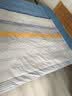 水星家纺被套100%纯棉抗菌单件床上用品单人简约全棉被罩200x230cm 简几 实拍图