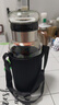 【送杯套】大容量加厚玻璃杯子便携杯茶水分离带杯套泡茶水杯 透明 1000ml吨吨桶 1只装 实拍图