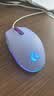罗技（G）G102 有线游戏鼠标 轻量化设计 G102第二代 RGB灯效 打瓦鼠标 无畏契约/三角洲必备（紫色） 实拍图