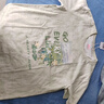班尼路（Baleno）纯棉短袖男夏季潮流复古油画风青少年个性百搭上衣宽松重磅t恤男 实拍图
