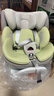 路途乐（lutule）儿童安全座椅汽车用婴儿车载0-4-12岁360旋转iSize 乐智棕野绿 实拍图