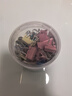 齐心【热门商品】60只15mm彩色长尾夹燕尾夹6#小号金属夹票据文件夹子 文具办公用品 60只/筒EB456 实拍图