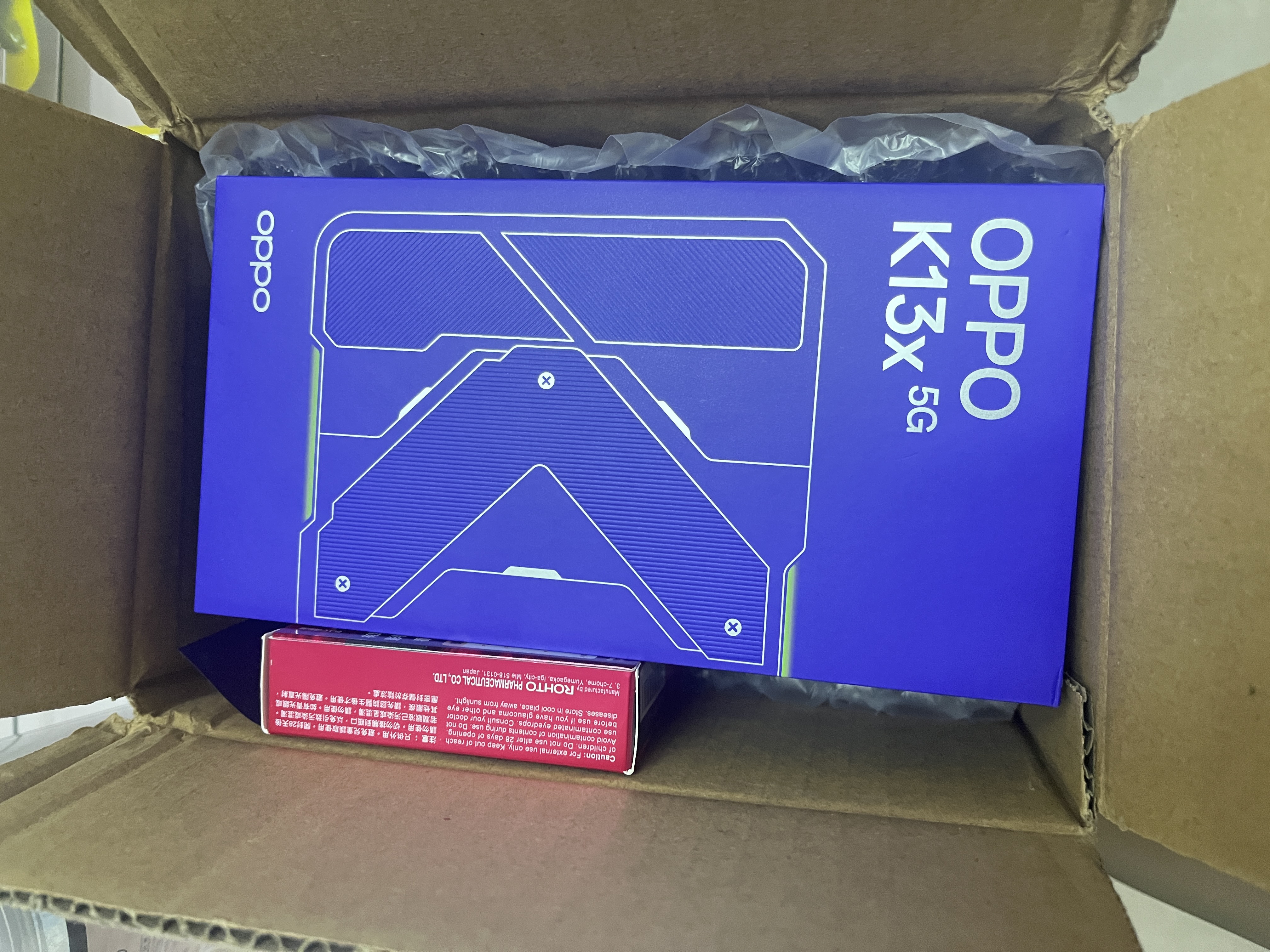 OPPO K13x 6GB+128GB 钻白 天玑6300 IP69防尘防水 大容量电池 千元老人智能 LCD屏5G手机 国家补贴 实拍图