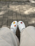 卡骆驰（CROCS）贝雅洞洞鞋男鞋女鞋轻便耐磨一脚蹬拖鞋休闲鞋百搭花园鞋|10126 白-100 43 (270mm) 实拍图
