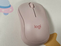 罗技（Logitech）M221轻音鼠标 无线鼠标 办公鼠标 对称鼠标 带无线微型接收器 茱萸粉 实拍图
