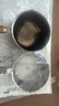 热油小锅泼油锅加厚不锈钢木柄防烫带刻度双倒流口不挂油无涂层 【木柄】500ml 实拍图