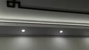 雷士led筒灯嵌入式家用客厅孔灯吊顶天花灯筒灯过道桶灯开孔75mm 银边款-【正白光6000K】开孔7-9cm 功率6w 实拍图