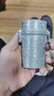 若烟（Ruoyan）三用细烟烟盒打火机创意一体20支装个性自动烟盒便携男女烟壳黑色 实拍图