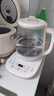 九阳（Joyoung）养生壶 1.5L煮茶器电热烧水壶开水壶 0胶水保温煮茶器玻璃花茶壶WY125 实拍图