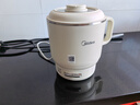 美的（Midea）电煮锅 小电锅 0涂层便携式折叠锅 304不锈钢电热锅旅行出差家用1.6L多功能泡面锅XZE1625XS配蒸架 实拍图