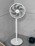 美的（Midea）电风扇 家用七叶立式落地扇宿舍卧室轻音节能摇头桌面小风扇大风力空气循环风扇 SAF30AC 实拍图