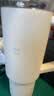 小米吸管保温杯 大容量冰霸杯 巨无霸水杯 316L不锈钢保冷杯 1L杏仁白 实拍图