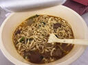统一满汉大餐 台式半筋半肉牛肉面 碗面 200g*8碗 方便面速食面泡面  实拍图