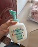 强生婴儿牛奶洗发沐浴二合一400ml 新生儿宝宝儿童洗发水沐浴露泡沫型 实拍图